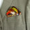 Thumbnail: Mens Silk Pocket Square,  fractal silk handkerchief, "Versailles"