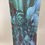 Thumbnail: Fine Silk Shawl for women in Green-Blue, sheer chiffon wrap