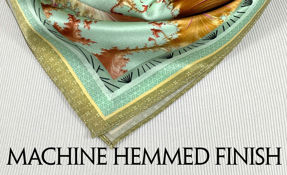 Thumbnail: Silk Pocket Square, "Tidepool", Gift for Man