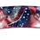 Thumbnail: Pure Silk Pocket Square, Red White and Blue Stars and Stripes, Gift for Husband