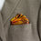 Thumbnail: Red & Yellow Pocket Square, Fractal Silk handkerchief, "Madagascar"