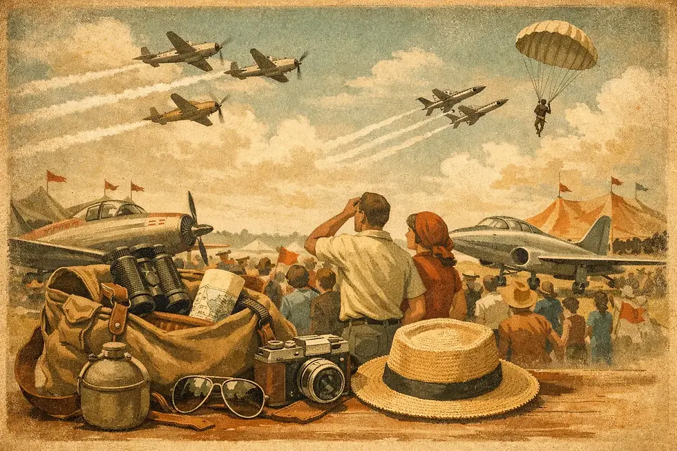 What to Bring to an Airshow