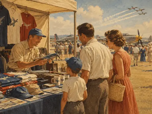 Can Vendors Sell Merchandise at an Airshow?