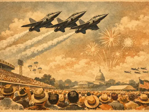 Why Aircraft Perform Flyovers at Big Events