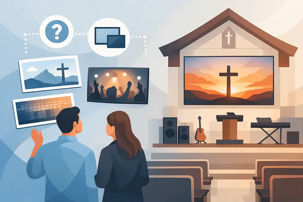 How to Choose Church LED Screens