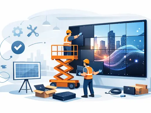Turnkey LED Display Installation Process
