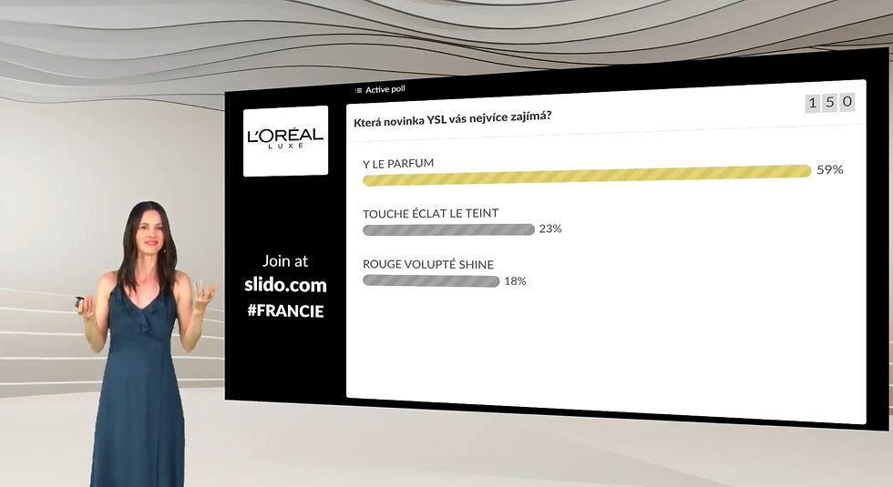 Loreal Luxe Virtual Education event