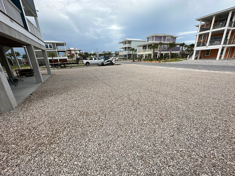 cabbcabbage grove rock driveway and parking areaage grove rock driveway and parking area