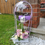Thumbnail: Purple themes Floral balloon gift baskets