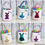 Thumbnail: Personalized Canvas fabric Easter Baskets