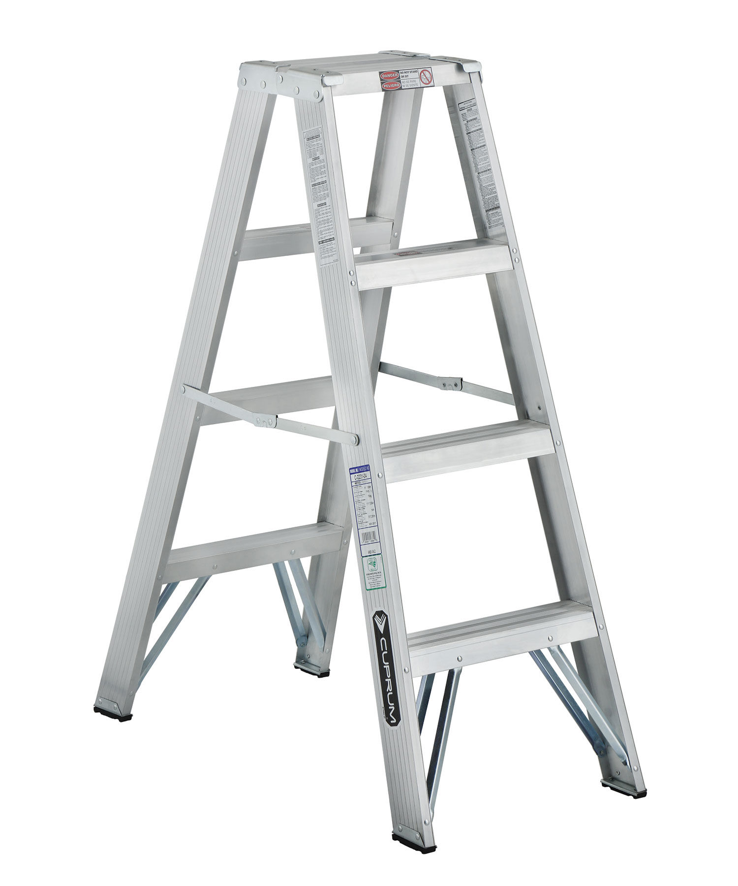 SCALERA DE TIJERA DOBLE DE ALUMINIO C-2231-04