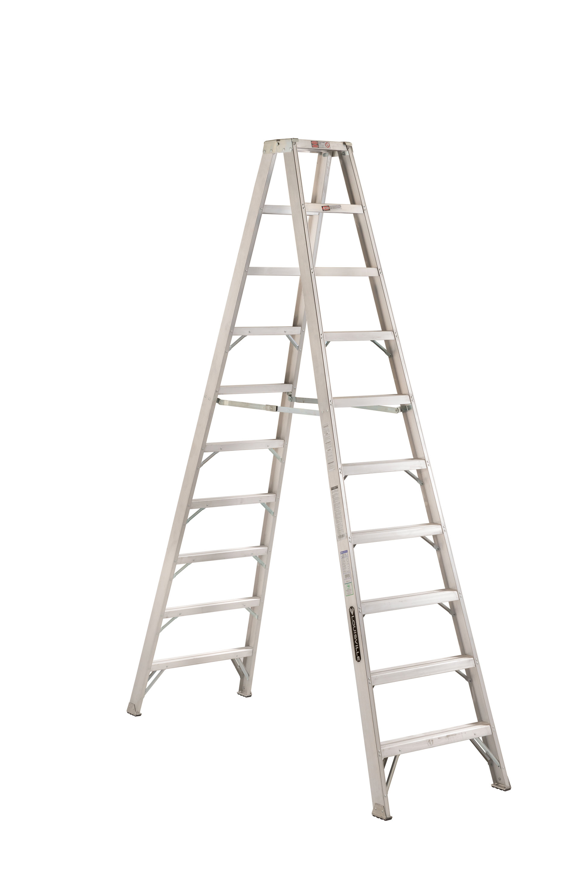 ESCALERA DE TIJERA DOBLE DE ALUMINIO 480-10N