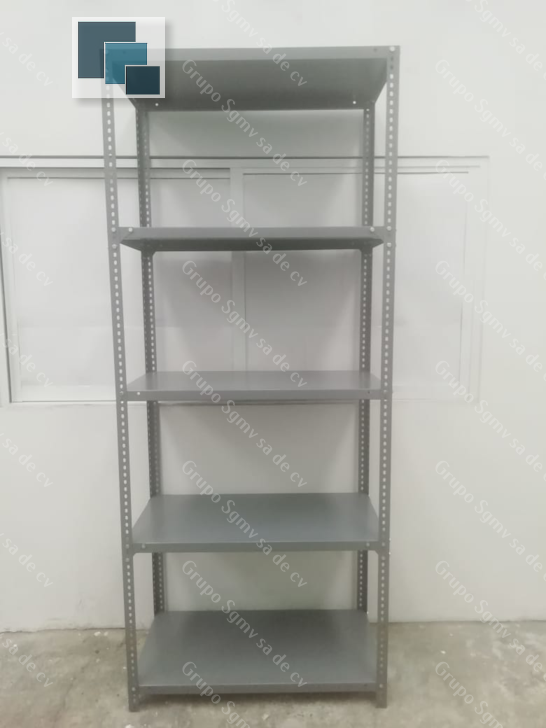 Miniatura: 180835-E Estanteria Tipo Esqueleto 30x84x1.80 5 Entrepaños 10-25 kg/Nivel