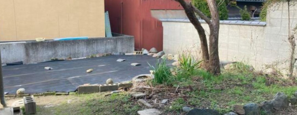 6DK House in Kashihara City, Nara garden