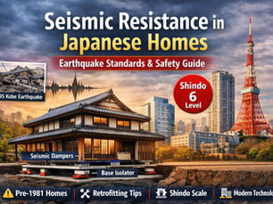 Seismic Resistance in Japanese Homes: Earthquake Standards, Safety, and What Buyers Need to Know