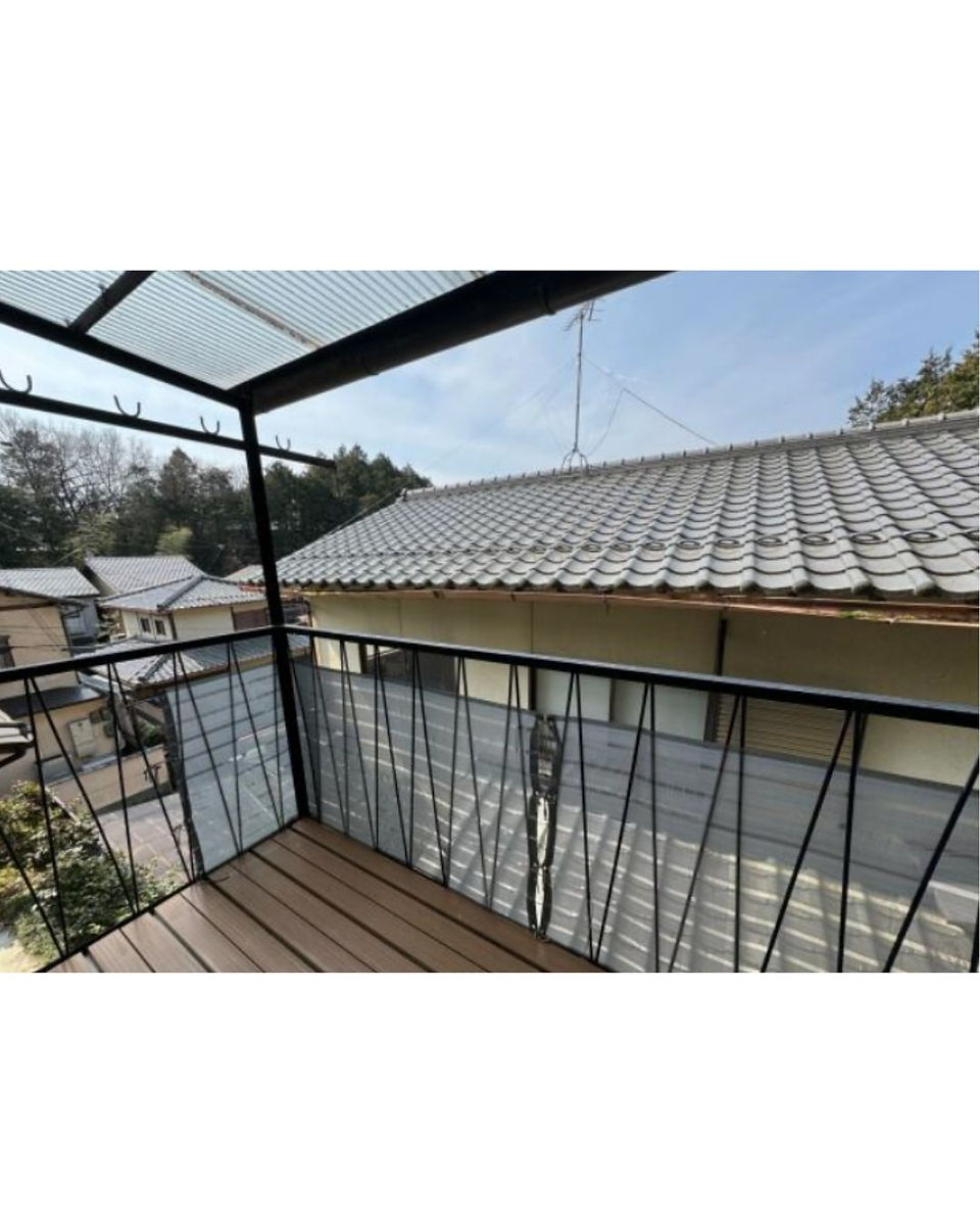 6DK House in Kyoto City, Kyoto balcony