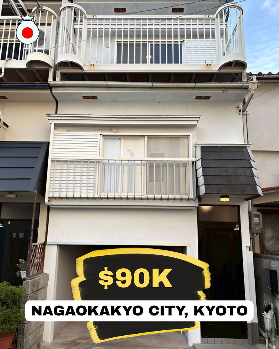 3DK House in Nagaokakyo City, Kyoto banner