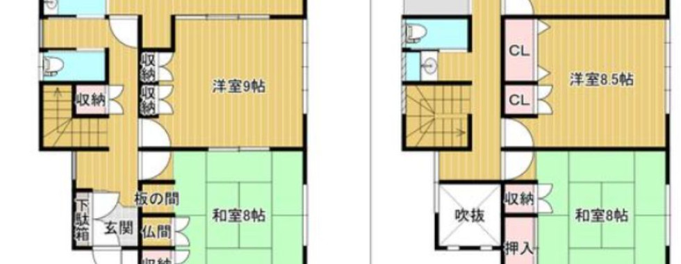 5LDK House in Takarazuka City, Hyogo layout
