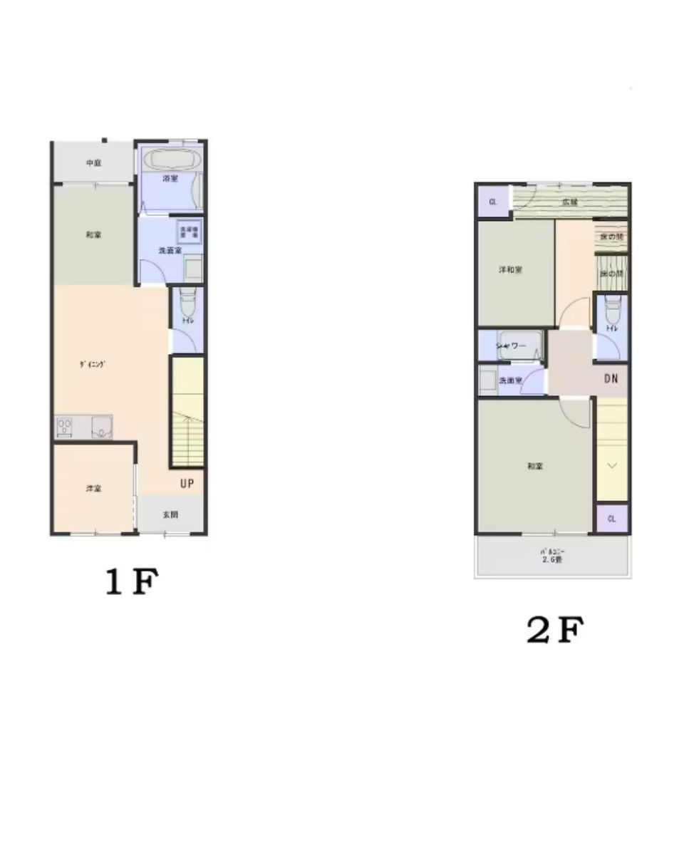 4DK House in Osaka City, Osaka layout