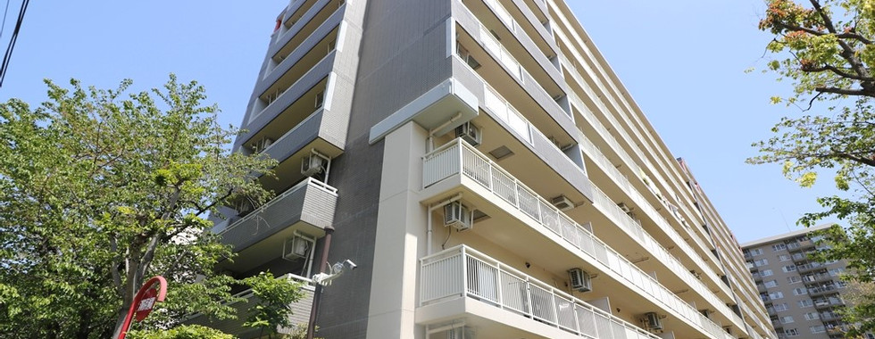 Stylish condo building offering convenient city living.