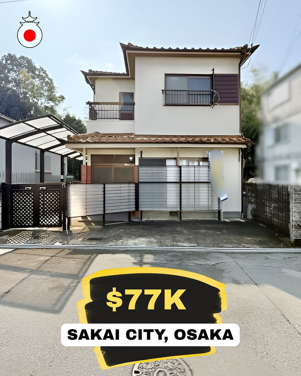 5DK House in Sakai City, Osaka banner