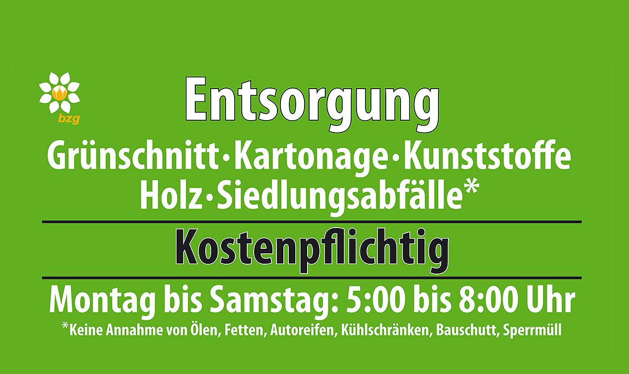 Infografik zur kostenpflichtigen Müllentsorgung