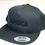 Thumbnail: Black Puffy Embroidered Africa Snapback