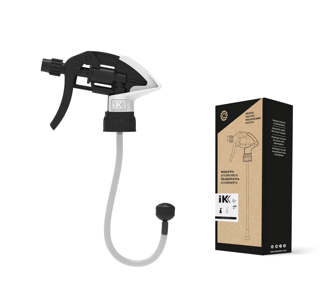 Tête gâchette IK MULTI TR mini 360º