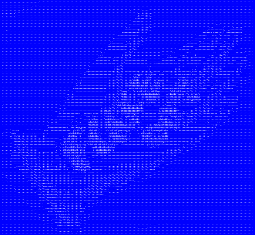 flake out (ascii)