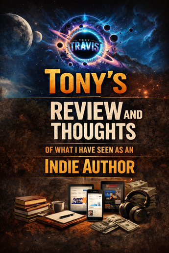 Tony's Post on My Experience as an Indie Author