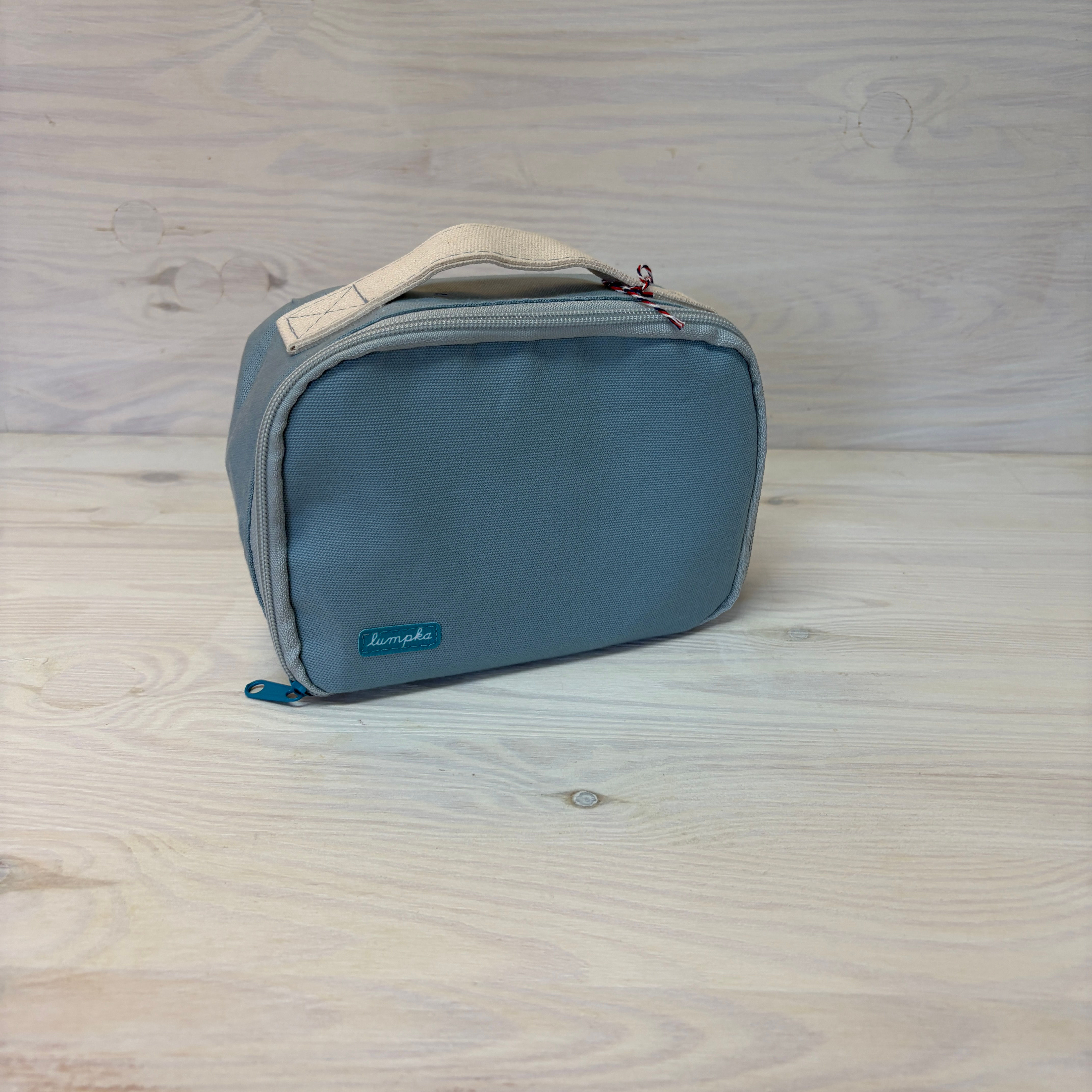 kufřík MALÝ - SVĚTLE  MODRÝ