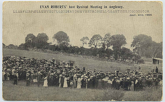 Evan Roberts Revival Meeting
