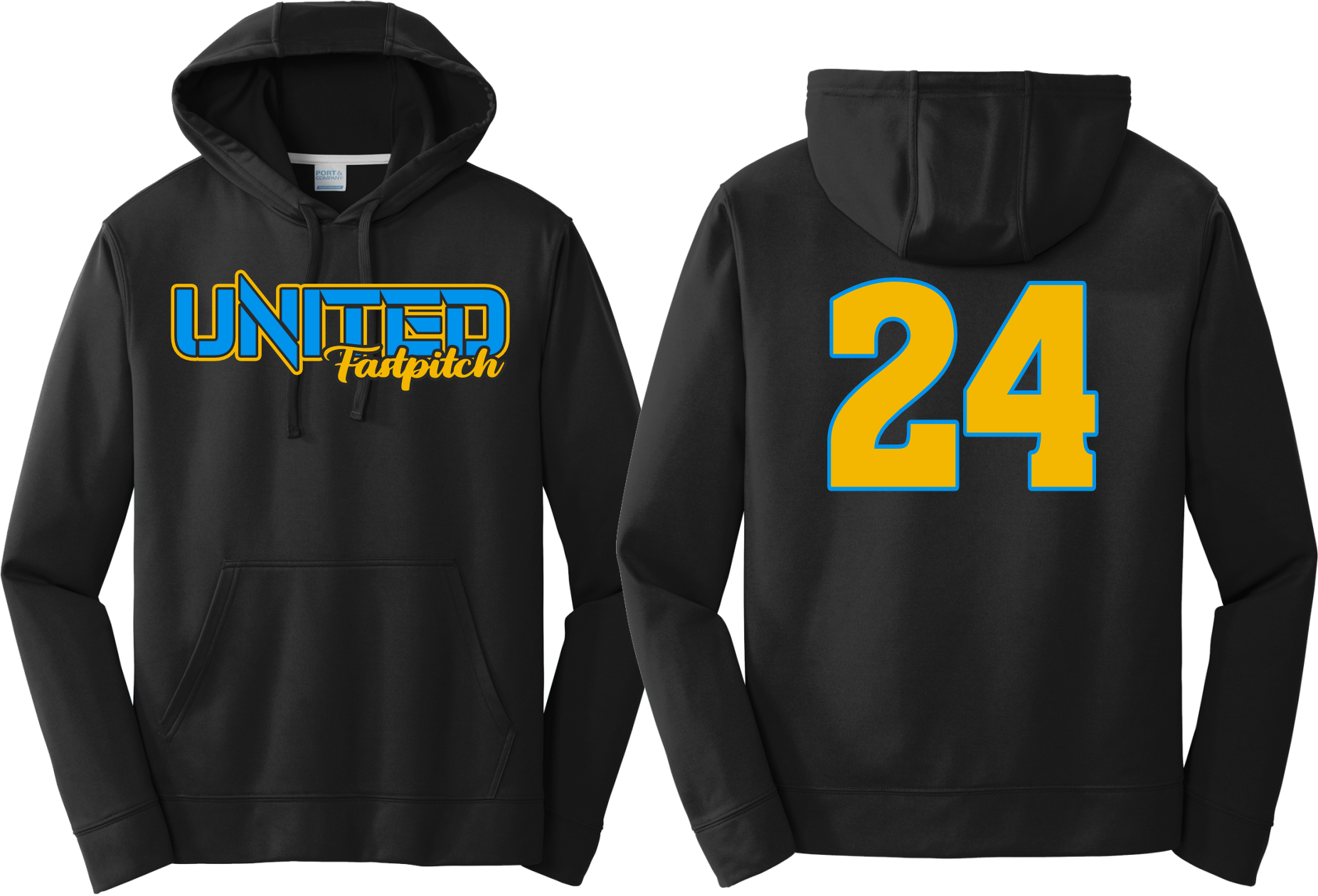 UNITED FASTPITCH  PLAYER PERFORMANCE HOODIE