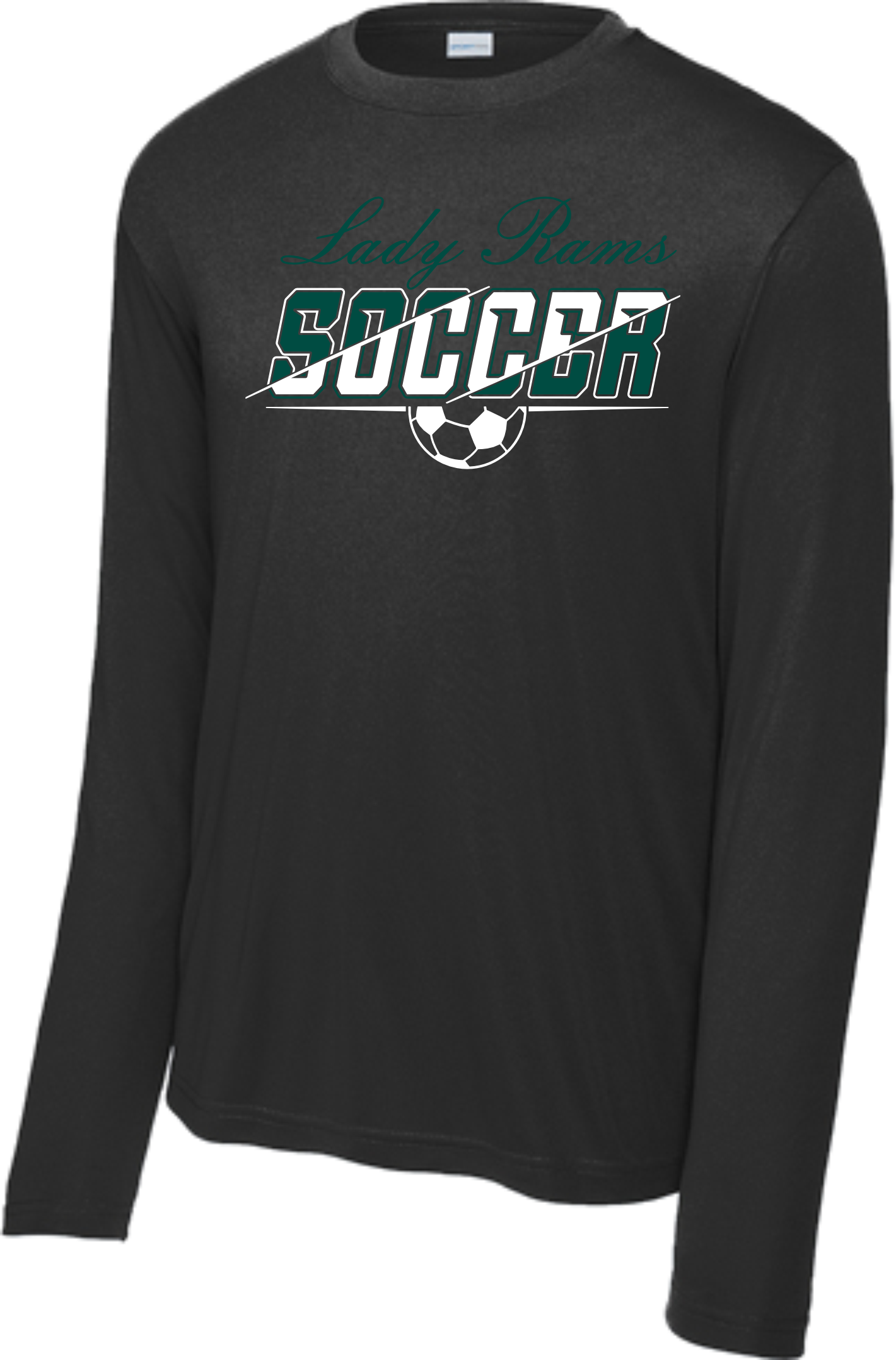 LADY RAMS SOCCER (LONGSLEEVE DRIFIT T-SHIRT)