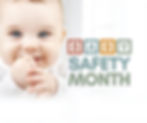 Baby Safety Month graphic