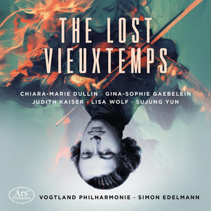 Ersteinspielungen von Henri Vieuxtemps laden zum Kennenlernen ein. Junge Geigerinnen und die Vogtland Philharmonie unter Simon Edelmann präsentieren das Album „The Lost Vieuxtemps“ bei ARS Produktion 