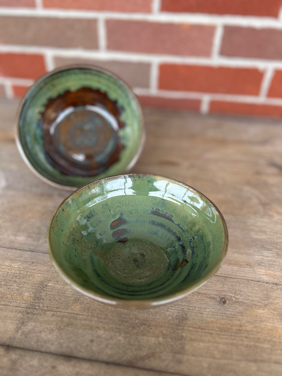 Thumbnail: Woodland Path Ceramic Bowl – 16 oz Handmade Pottery