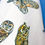 Thumbnail: Owls Hand Printed Tea Towel - Personalise - Customise