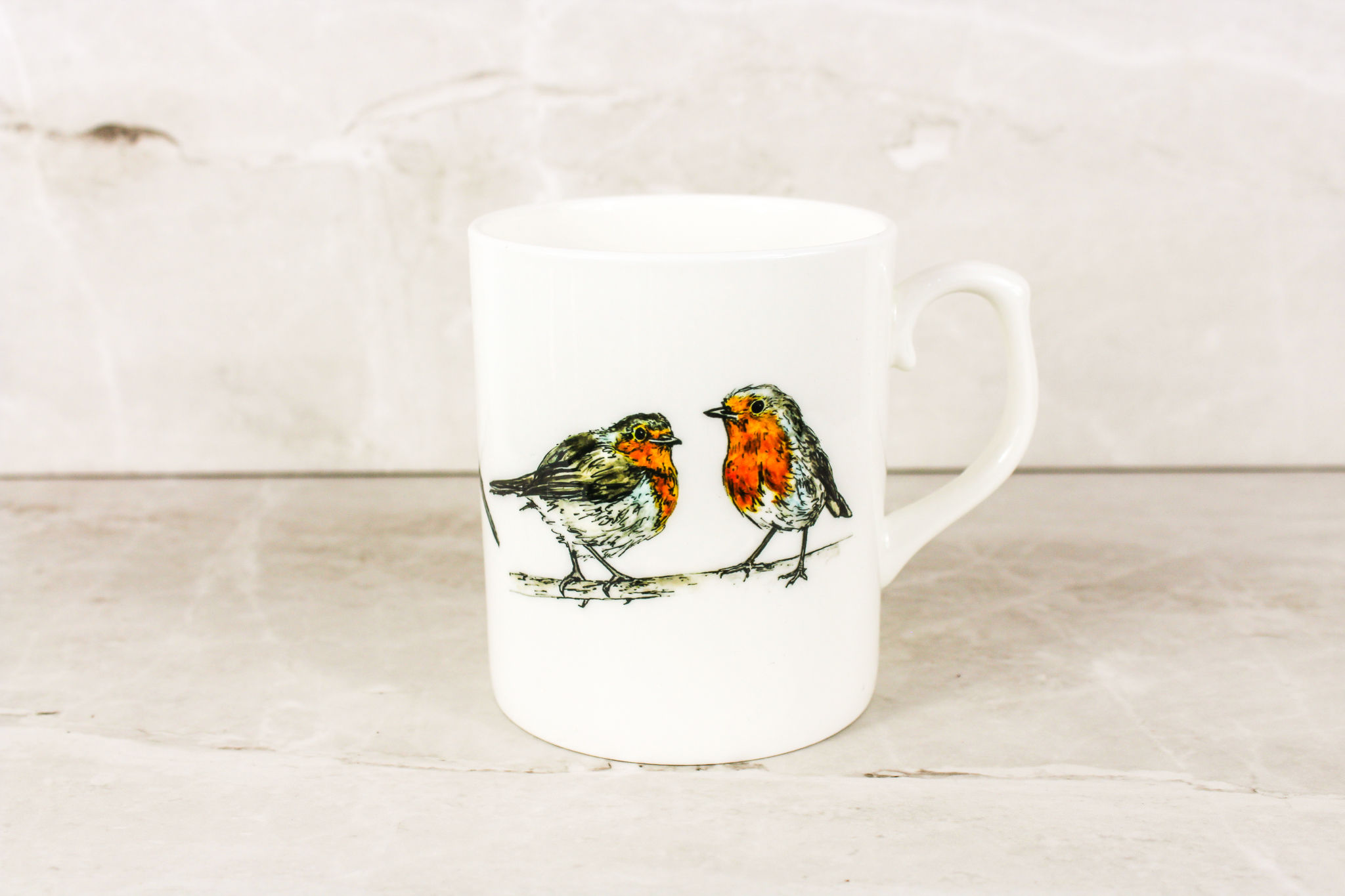 Robins Bone China Mug