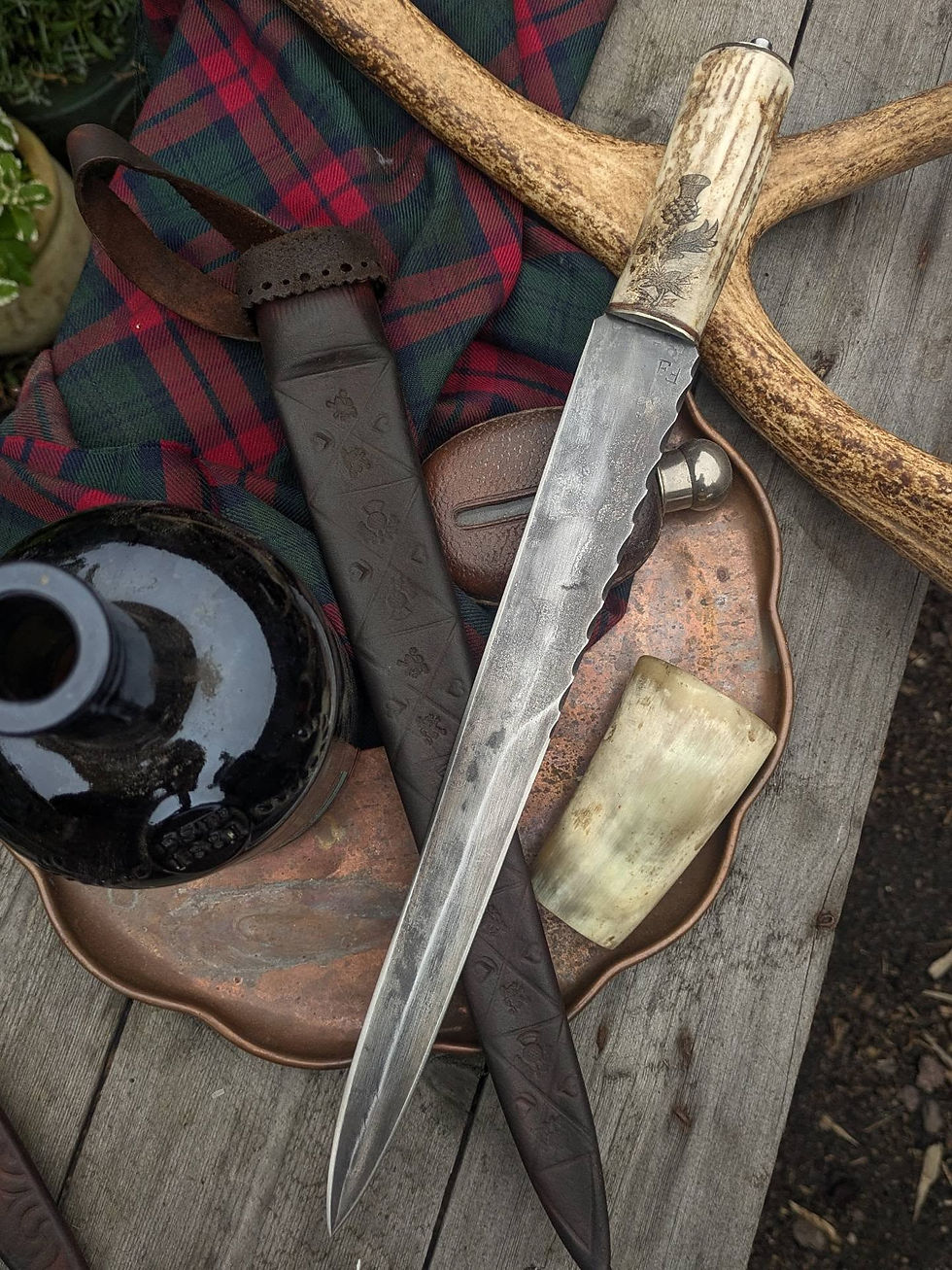 Hand Forged Traditional Scottish Dirk