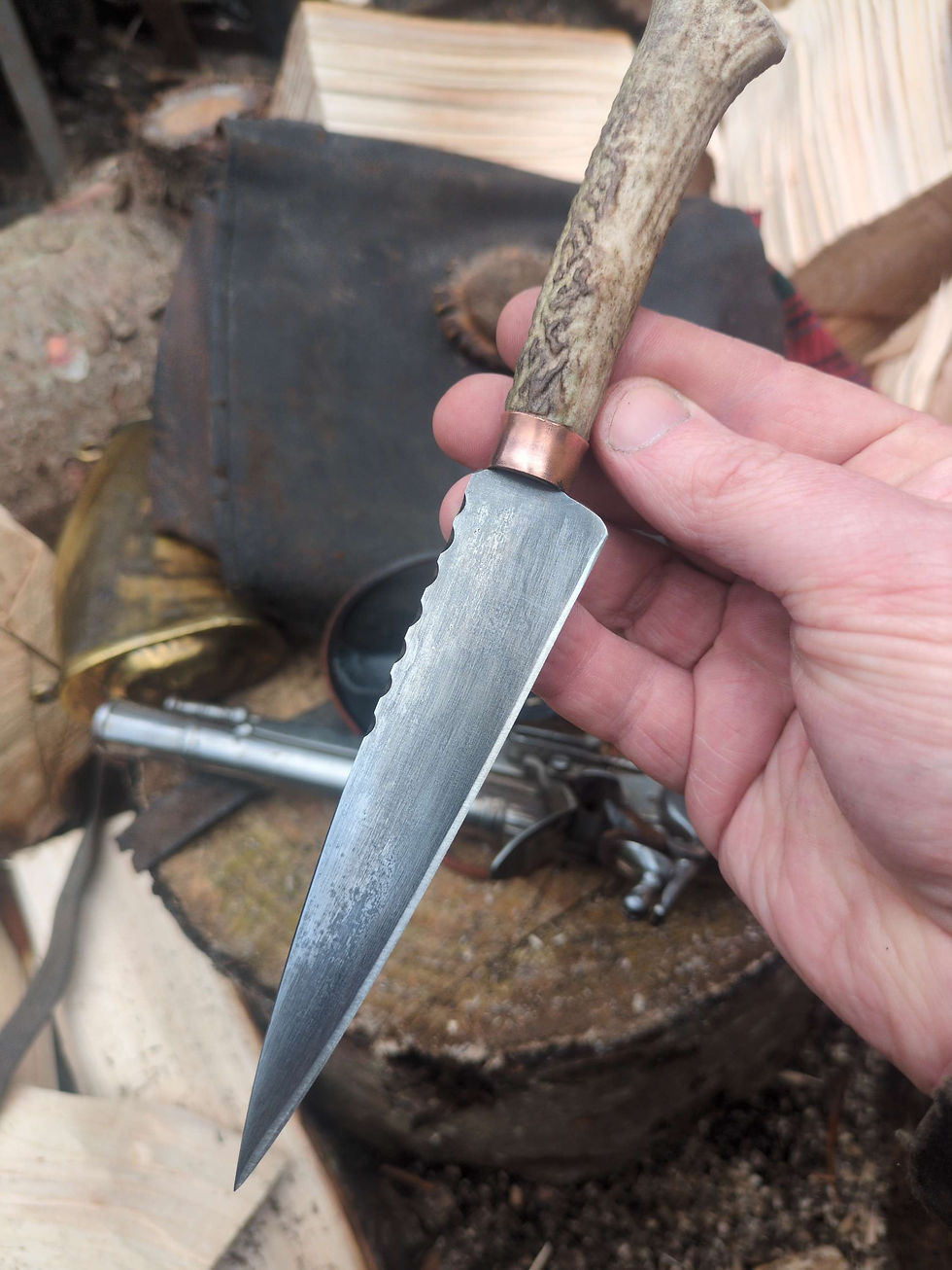 Thumbnail: Hand Forged Sgian Achlais 