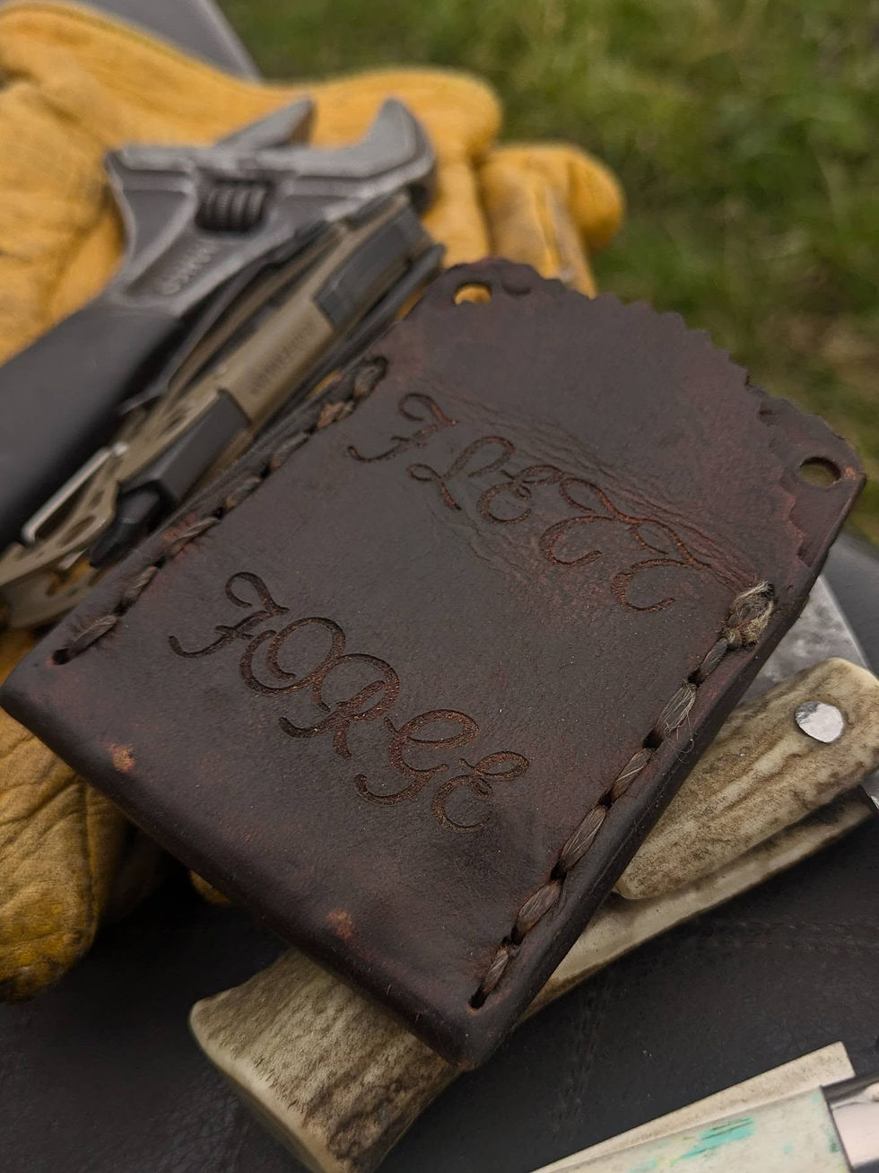 Handcrafted Leather Pocket Wallet