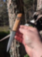 sgian dubh out in its natural habitat