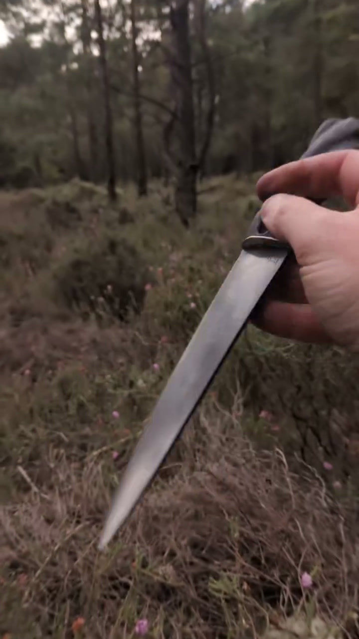 Hand Forged Bollock Dagger
