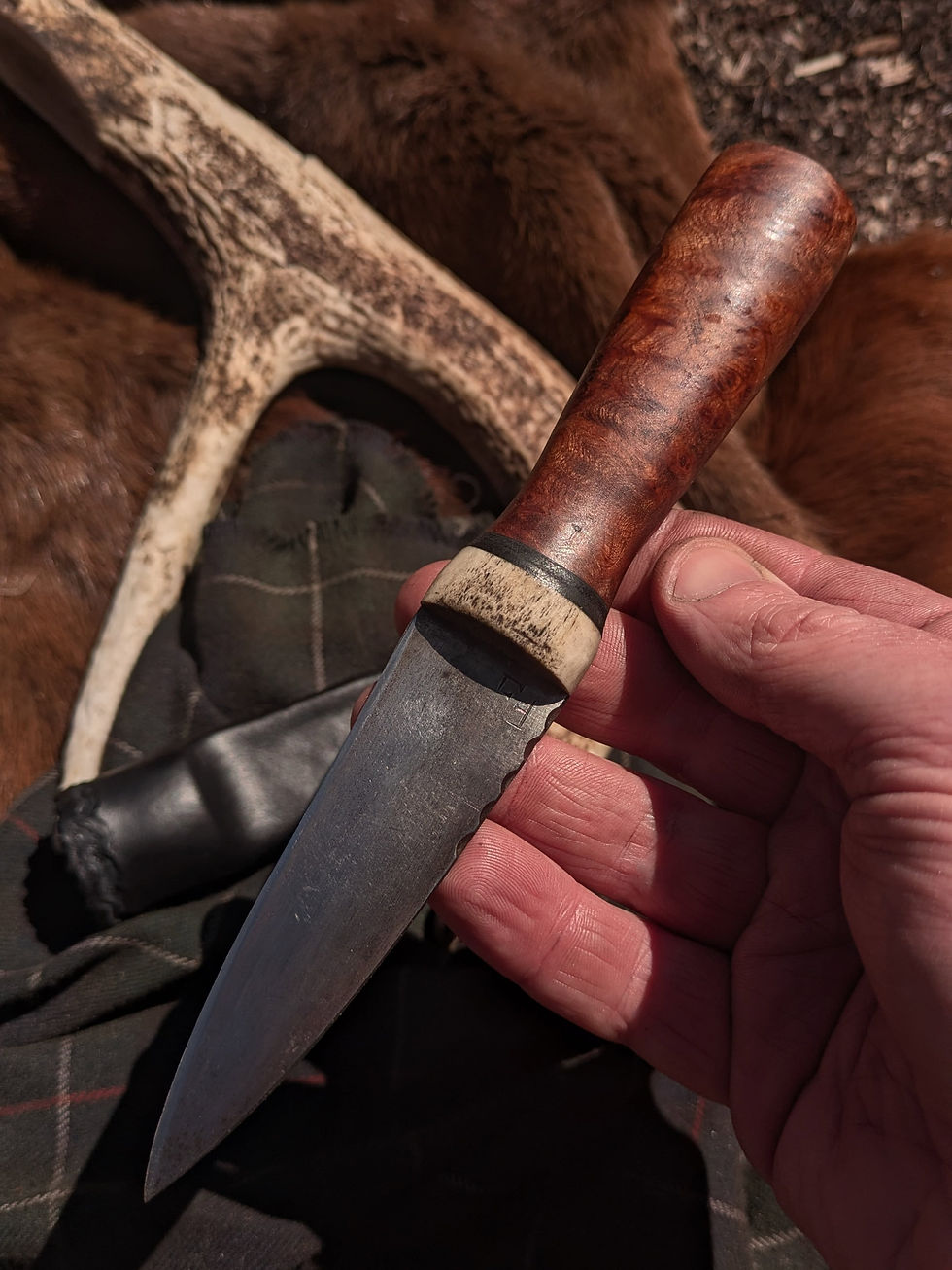 Hand Forged Sgian Dubh
