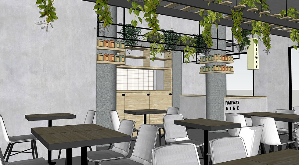 Kitchen & Bar Front