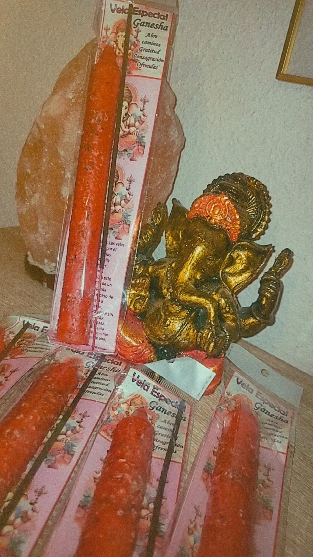 Velita preparada de Ganesha