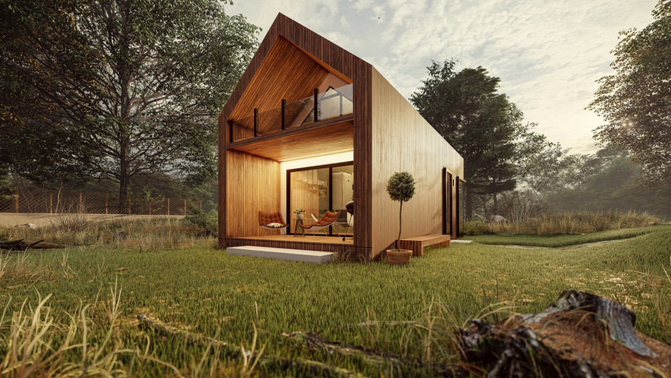 Exterior em 3D