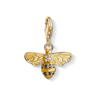 Thomas Sabo
Bienen-Anhänger in Goldoptik, Weiss und Schwarz