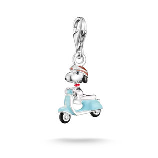 Thomas Sabo
Peanuts™ Charm Snoopy auf Motorroller Anhänger